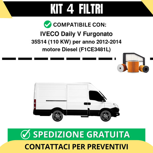 Kit filtri tagliando per - filtri,