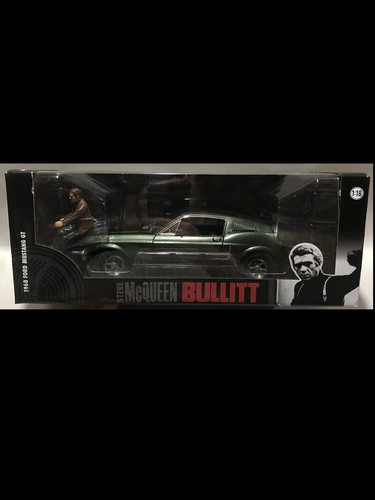 Mustang bullitt 12938 - bullitt, 1:18