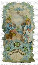 22] POP UP OUT STAND UP BIGLIETTO 3D AUGURALE SAN VALENTINO - BAMBINI CON CANE