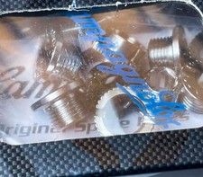 Viti per guarnitura pista CAMPAGNOLO crankset screws and bolts track 5 pcs NIB
