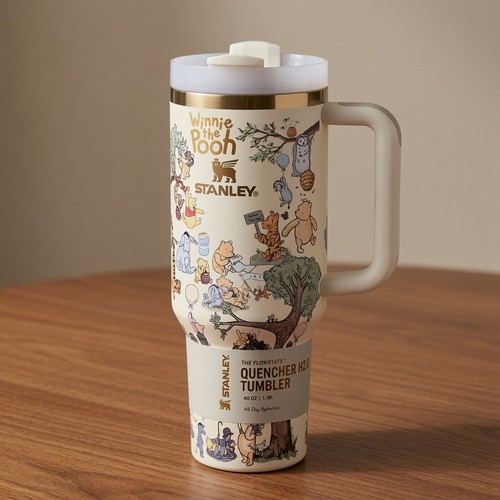 Cartoon bear tumbler - oz,