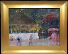 Dipinto olio impressionista - dipinto,