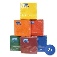 2x Tovaglioli 38X38 2 Veli