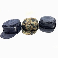 CAPPELLO uomo CACCIA PESCA invernale paraorecchie caldo blu nero mimetico