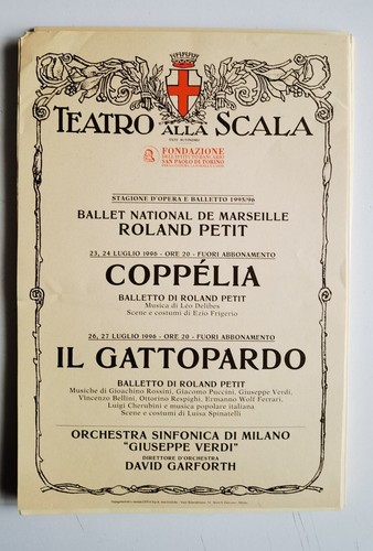 Locandina teatro alla scala - locandina,