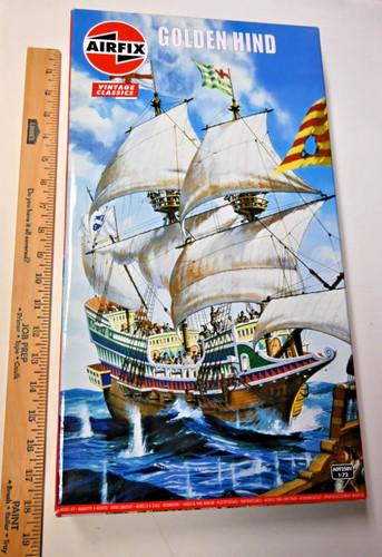 Airfix golden hind kit - 1/72,