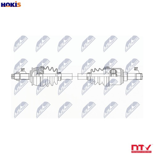 Albero motore npw - motore, npw-ft-060