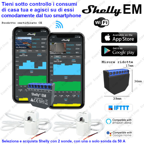 Shelly sonde domotica - sonde,