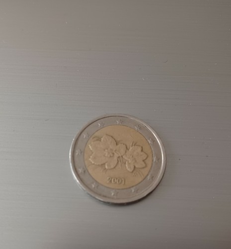 Moneta euro finlandia - finlandia, 2001