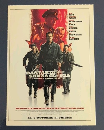 Cartolina ciak bastardi - ciak,
