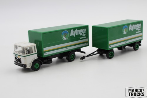 Herpa man box rimorchio - man,