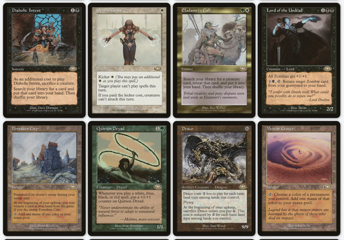 Planeshift set completo mtg - set,