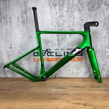 Telaio 3T Exploro Racemax Italia 56 cm Verde Carbon UDH freno a disco ghiaia 2410 g