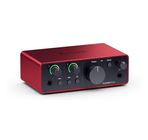 Focusrite scarlett solo - focusrite,