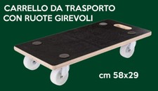 CARRELLO TRASPORTO MOBILI CON