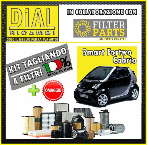 Kit tagliando filtri smart - tagliando, 4
