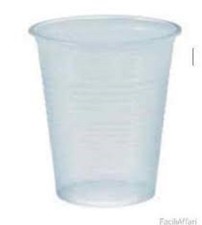 3000 Bicchieri Di Plastica Trasparenti cc.166 idelai per Bar Pub Birra No Carta