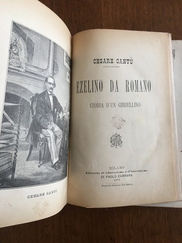 Cesare cantu ezelino da - cantu',