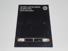 LANCIA DELTA GT 1600-1300-1500 AUTOMATICA DEPLIANT BROCHURE PROSPEKT (C6)