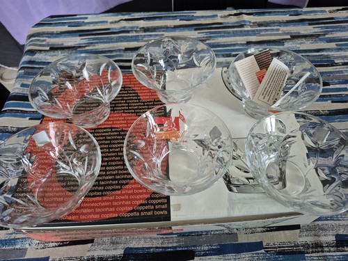 Set coppette vetro marca - 6, in
