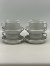 Set 4 tazzine e piattini