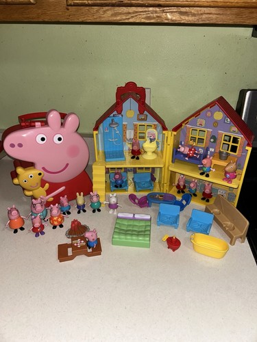 Lotto figurine jazzwares peppa - figurine,