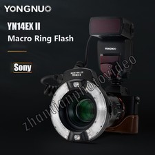 YONGNUO YN14EX II YN14EXII TTL Macro Ring Flash Speedlite Light for Sony Cameras