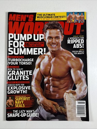 Men workout magazine june - men's,