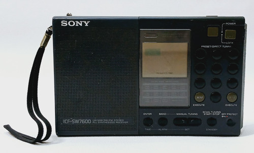 Sony icf sw7600 world band - world,
