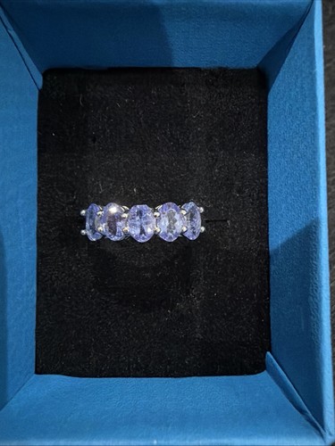 Anello fascia itv tanzanite - a,