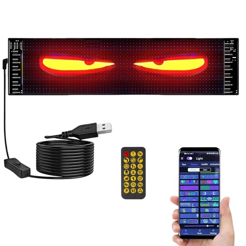 Occhi display led auto camion - display,