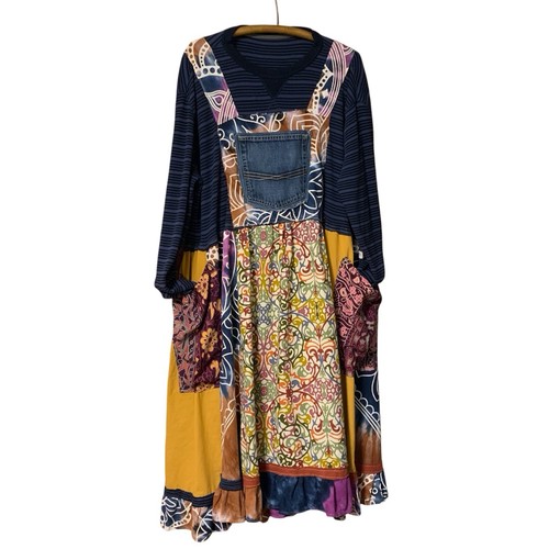 Abito midi riciclato - , 2x