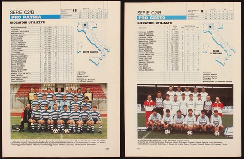 Serie 1987 1988 pro - serie, 1987-1988