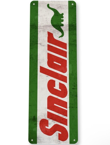 Insegna latta sinclair dino - sinclair,
