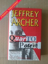 ARCHER JEFFREY - QUARTO POTERE - SPERLING KUPFER PRIMA EDIZIONE NOVEMBRE 1998