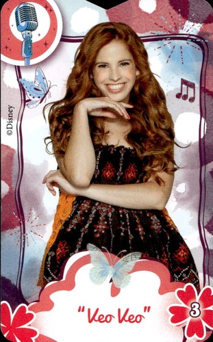 Card violetta giochi - violetta, preziosi