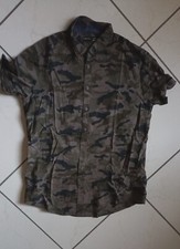 Camouflage shirt camicia militare mimetica