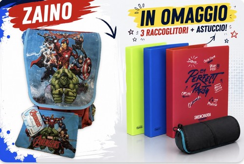 Zaino scuola avengers marvel - scuola,