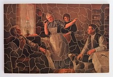 Antico puzzle in legno 156