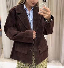 GIACCA BLAZER ZARA MARRONE