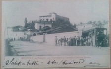 Meldola Forlì Cesena Stazione Tram Way  Vapore Treno  1900 Rara   Verde