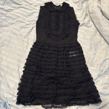 abito rosso valentino 38 nero