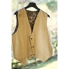 GILET UOMO PELLE  Tg.44/46 UOMO Vintage