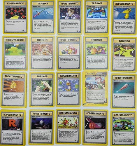 Carte pokemon addestramento - 20,