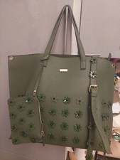 borsa shopping bag Camomilla con fiori