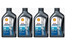 OLIO MOTO 4T SHELL ADVANCE