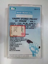 MC BASI MUSICALI IN TONALITA ORIGINALE GRUPPI STORICI ITALIANI  MUSICASSETTA 