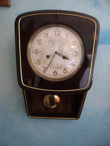 Orologio pendolo anni 50 - orologio, a