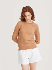 Maglione maglia cavo 100% puro