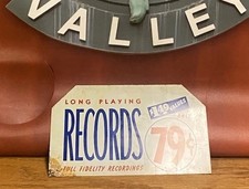 vintage store metal sign Long